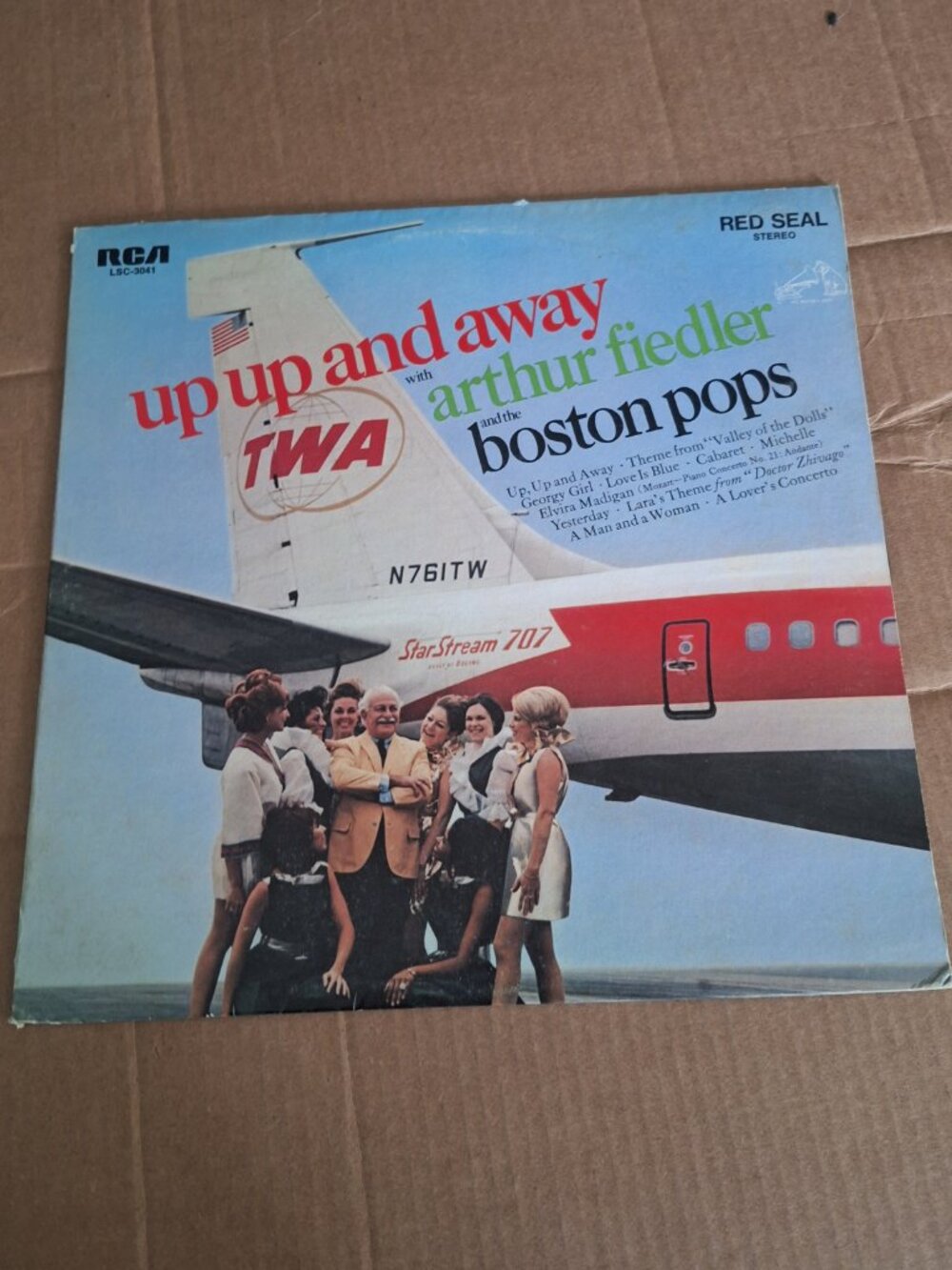 arthur fiedler and the boston pops lp record